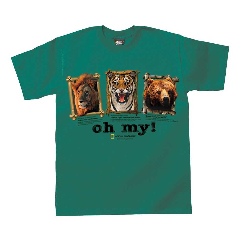Oh My! Animals T-shirt - Adult Sizes