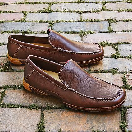 Leather Slip-on Travel Shoes
