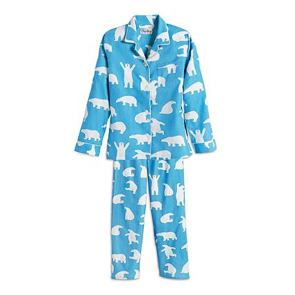 Polar Bear Flannel Pajamas