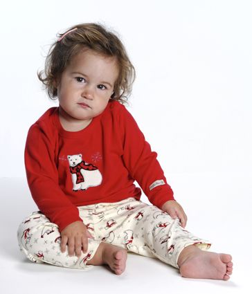 National Geographic Polar Bear Long-sleeved Tee and Legging Set
