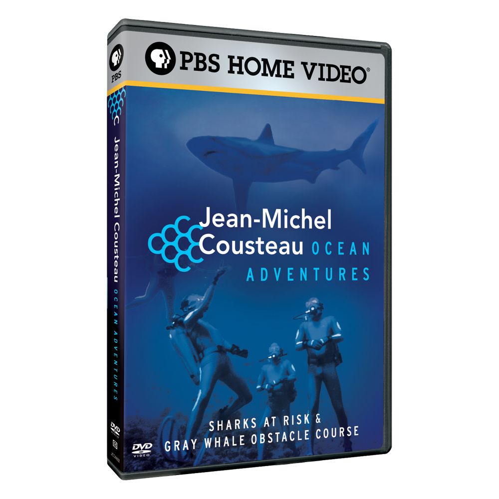 Jean-Michel Cousteau: Ocean Adventures: Sharks at Risk & The Gray Whale Obstacle Course DVD