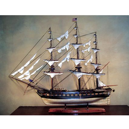 USS Constitution Ship Model