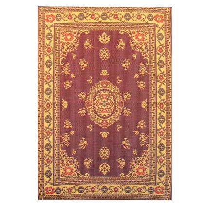 Recycled Plastic Outdoor Rug - Blue 5' x 8'