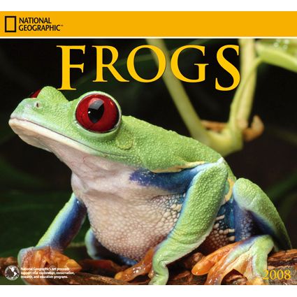 2008 National Geographic Frogs Wall Calendar