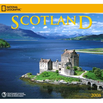 2008 National Geographic Scotland Wall Calendar