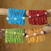 Kenyan Multistrand Beaded Bracelets