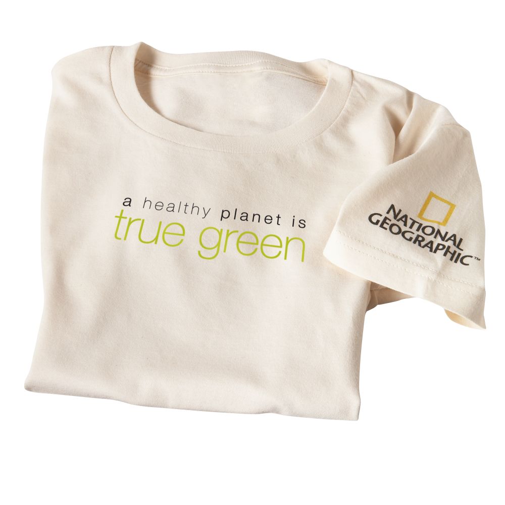 True Green Women's Fitted Organic Cotton Tee