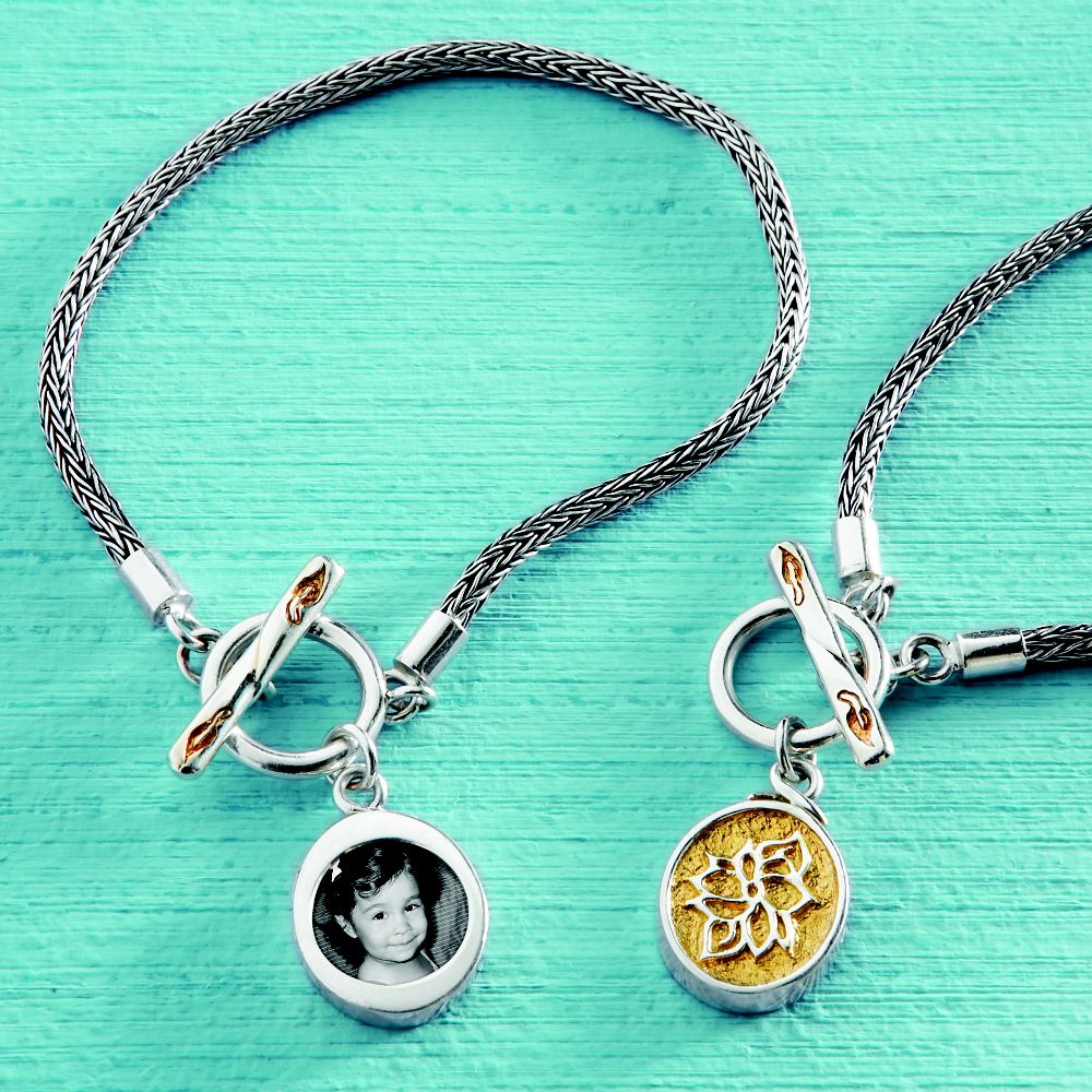 Melati Flower Photo Bracelet
