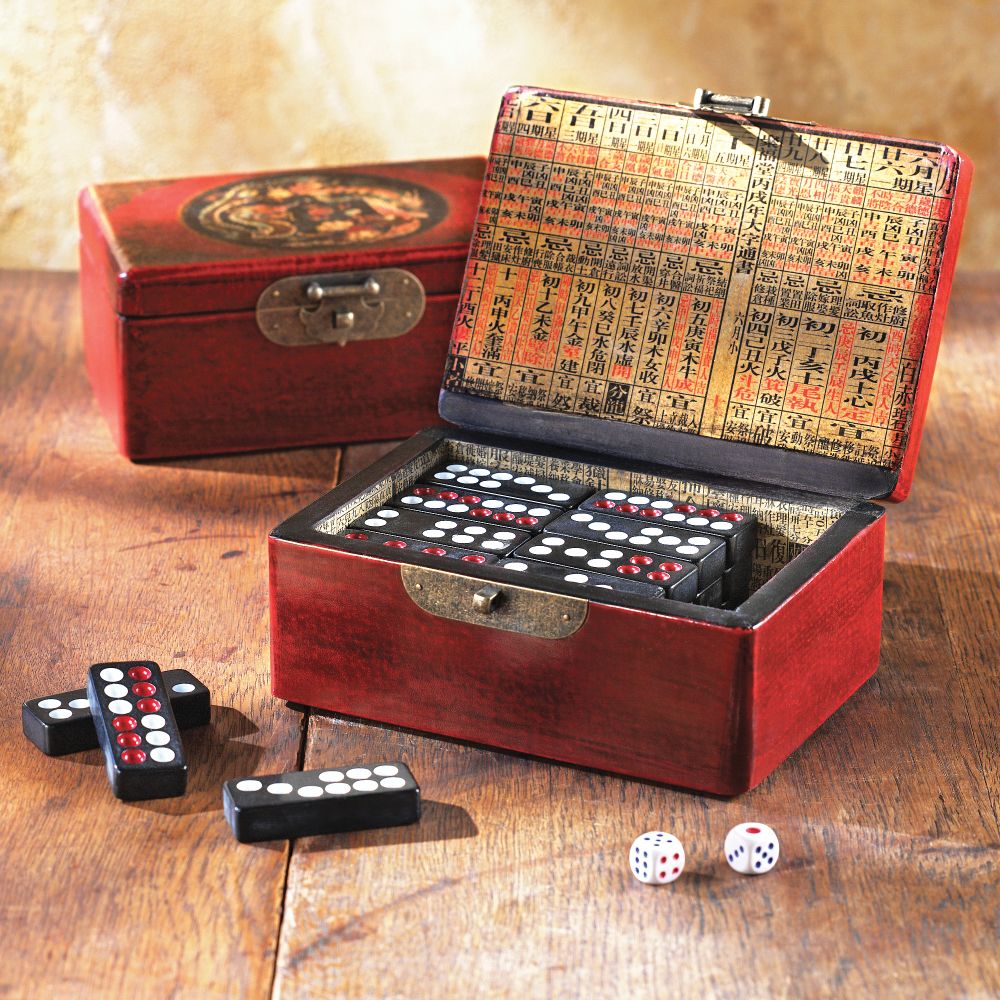 Antiqued Chinese Dominos