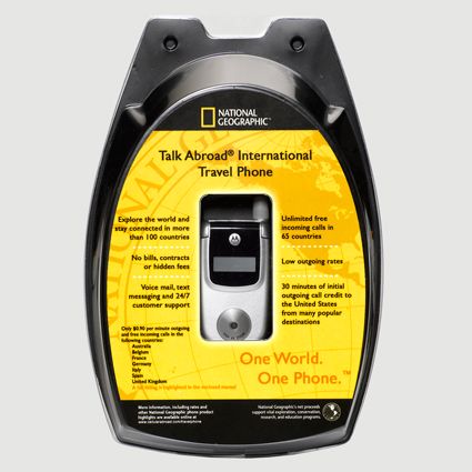 National Geographic Talk Abroad Travel Phone