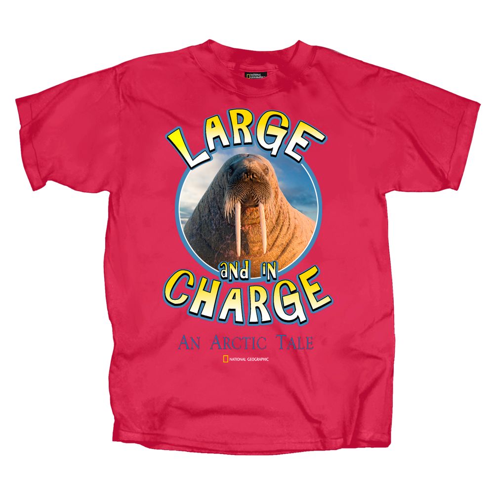 Arctic Tale Large and in Charge Red T-Shirt - Child Sizes