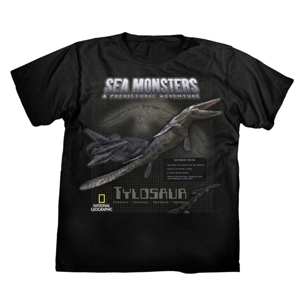 Sea Monsters Tylosaur Youth T-shirt