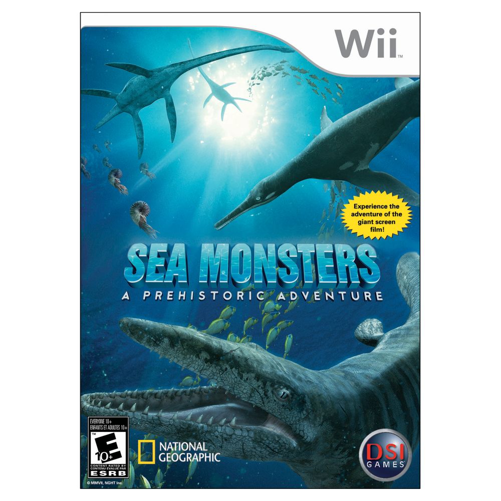 Sea Monsters Nintendo Wii Game