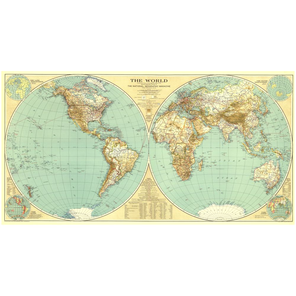 1935 World Map