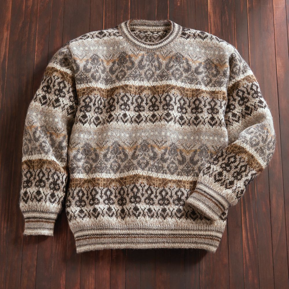Peruvian Tapestry Sweater