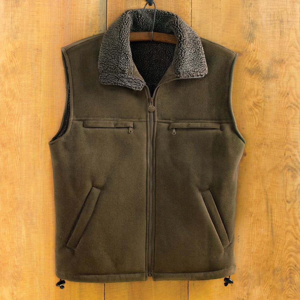 Men's Microsuede Travel Vest - Get Details