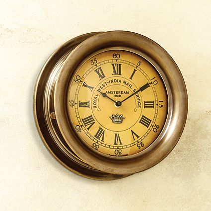 Royal West India Bulkhead Clock