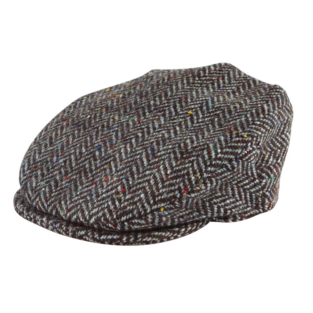 Herringbone Donegal Cap
