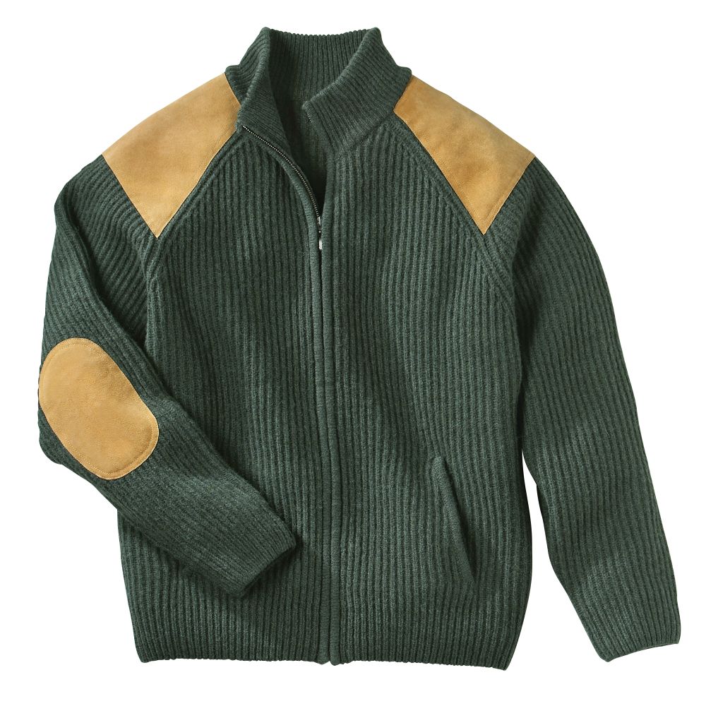 Irish Wool Military Cardigan