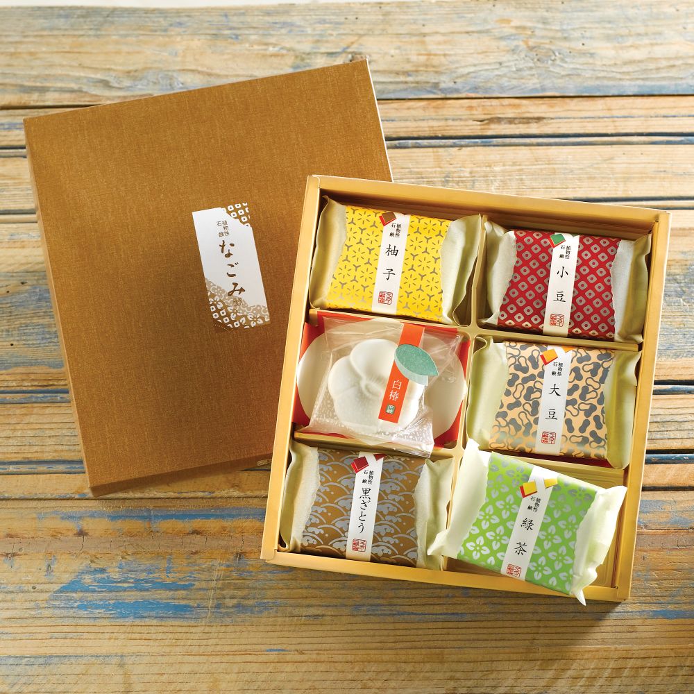 Japanese Sento Herbal Soaps - Set of 6