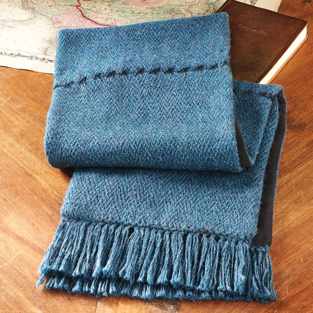Tiwanaku Fleece-lined Alpaca Scarf