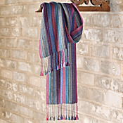 Bolivian Alpaca Sunset Scarf