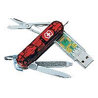 Swiss Army Multitool with USB Drive