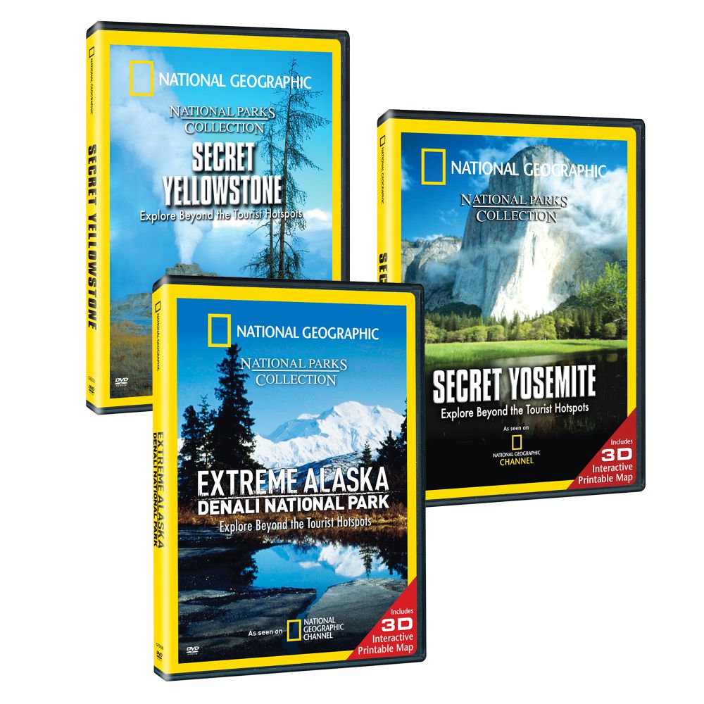 National Parks 3 DVD Set