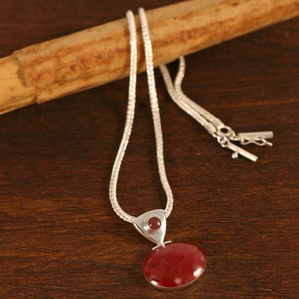 Rhodochrosite Necklace