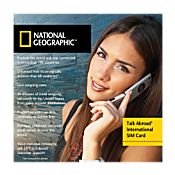 National Geographic Talk Abroad Travel Phone SIM Card