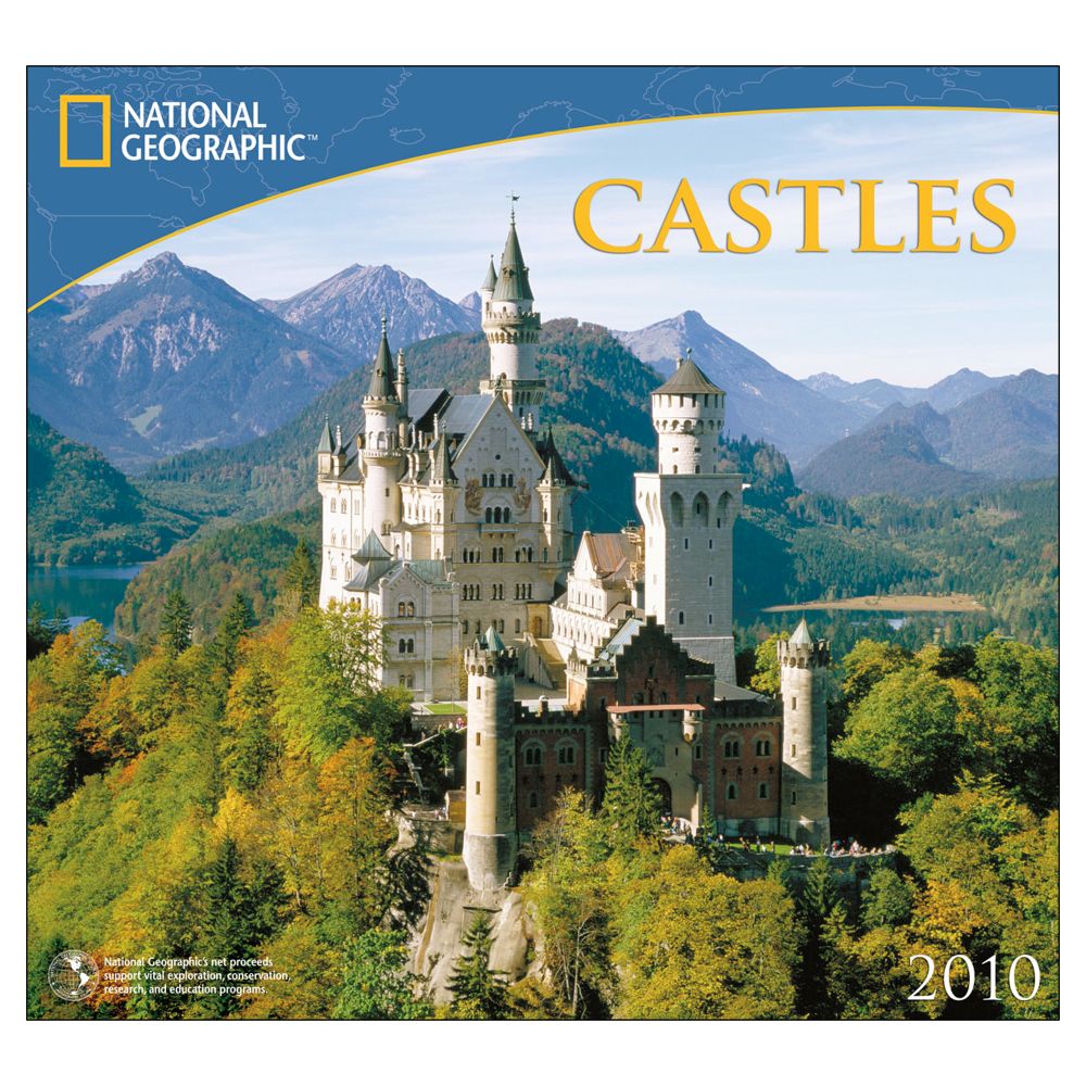 2010 National Geographic Castles Wall Calendar