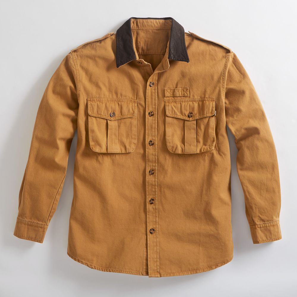 Explorer's Rugged Canvas Shirt