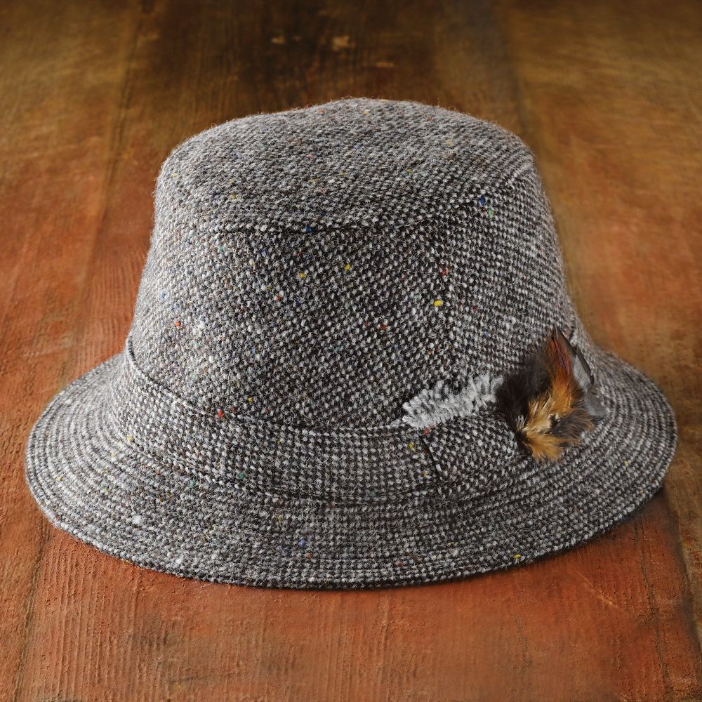 mens irish tweed walking hat