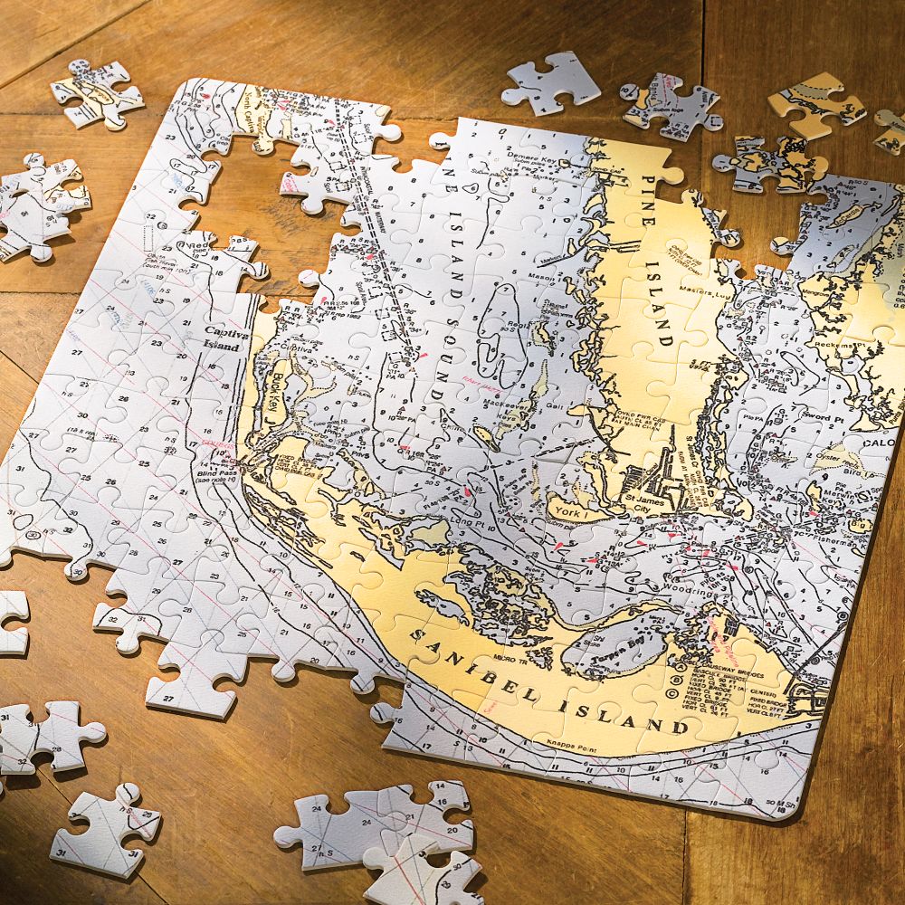 Custom Nautical Chart Puzzle