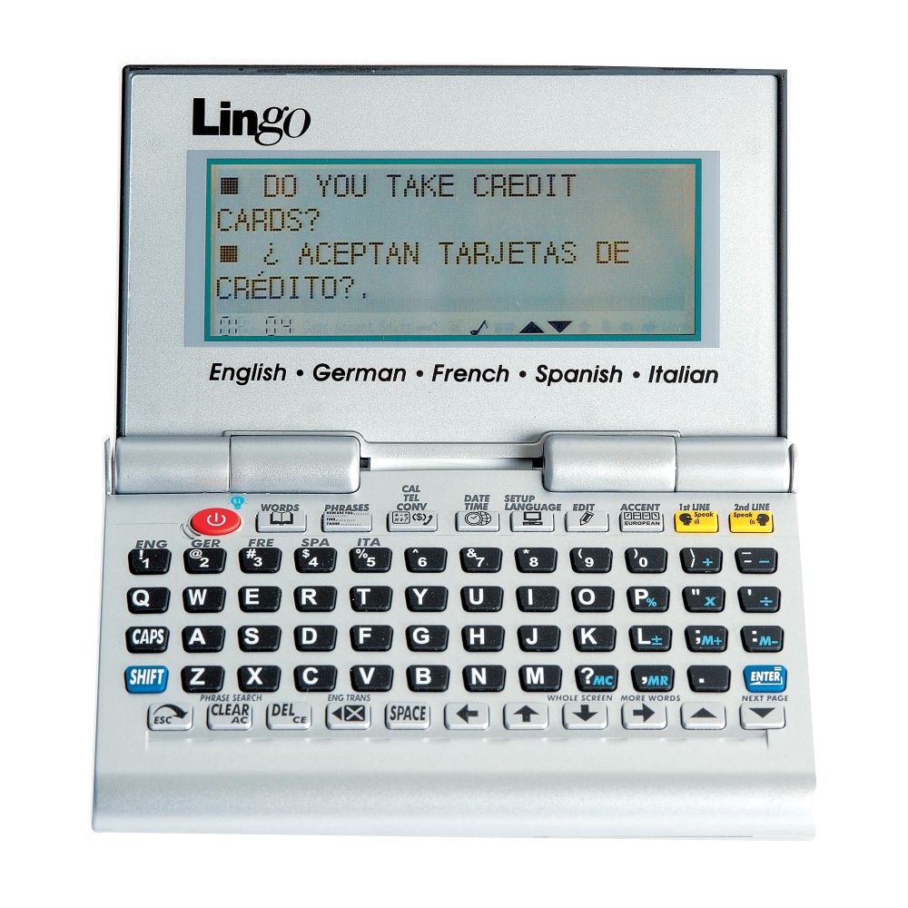 Five-language European Talking Translator