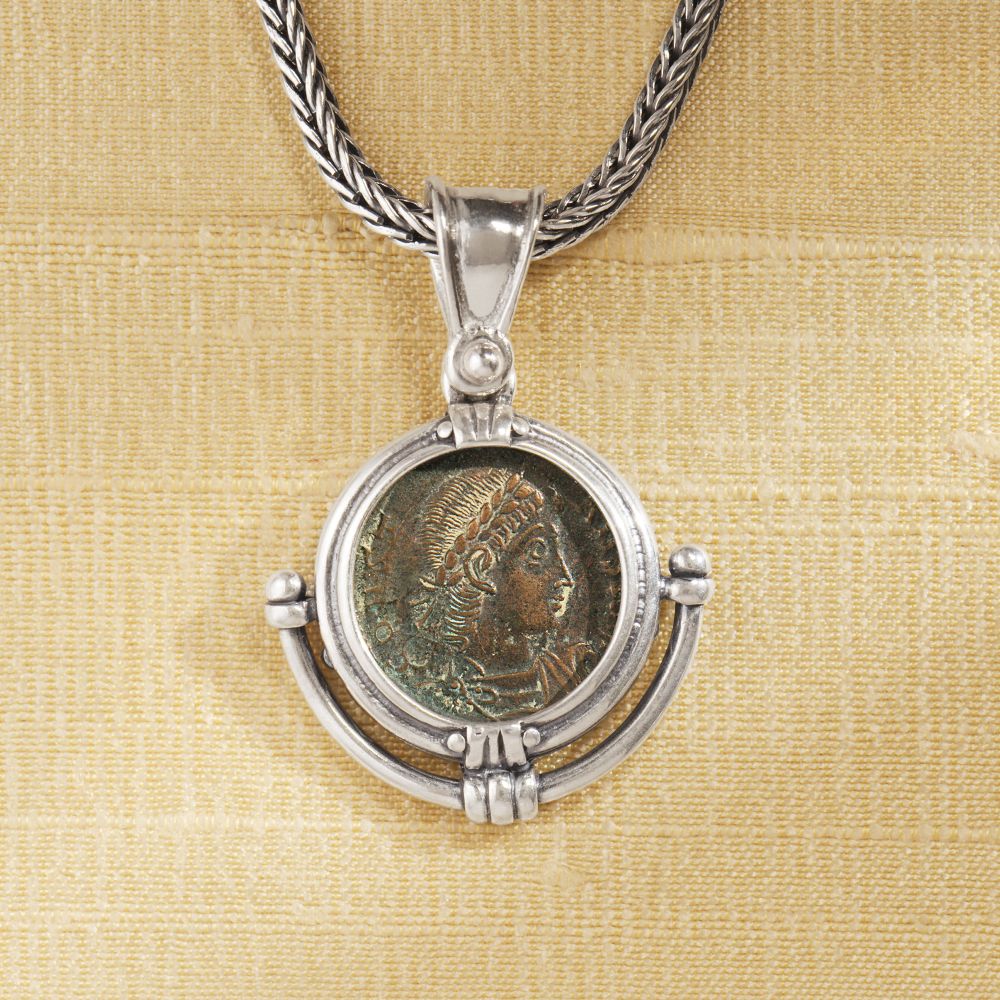 Ancient Roman Coin Necklace from National Geographic