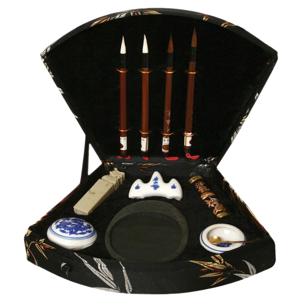 Black Bamboo Calligraphy Set