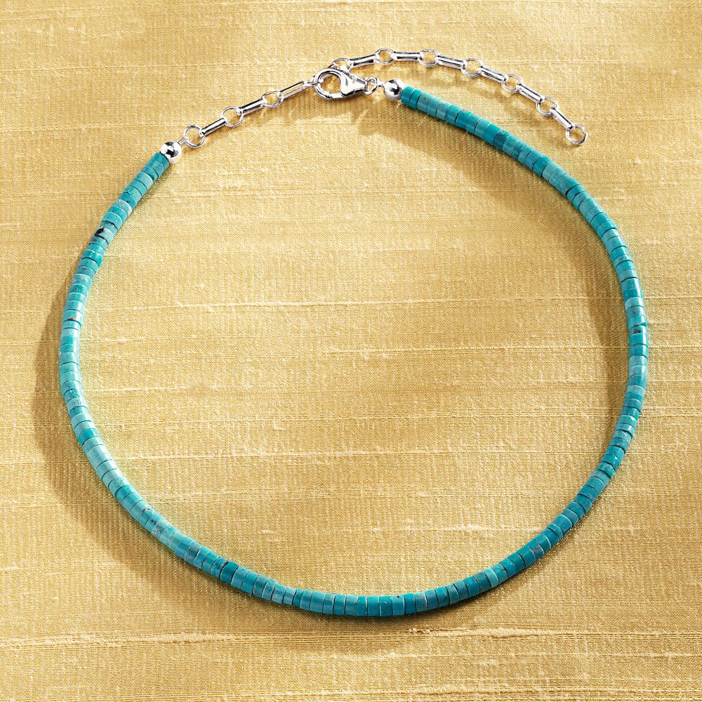 Navajo Turquoise Heishi Necklace