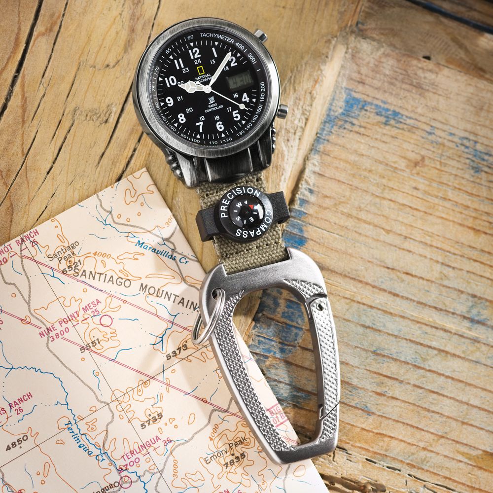National Geographic Atomic Clip Field Watch