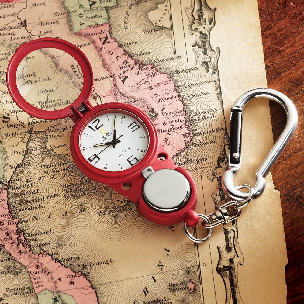 National Geographic Magnifier Clip Watch