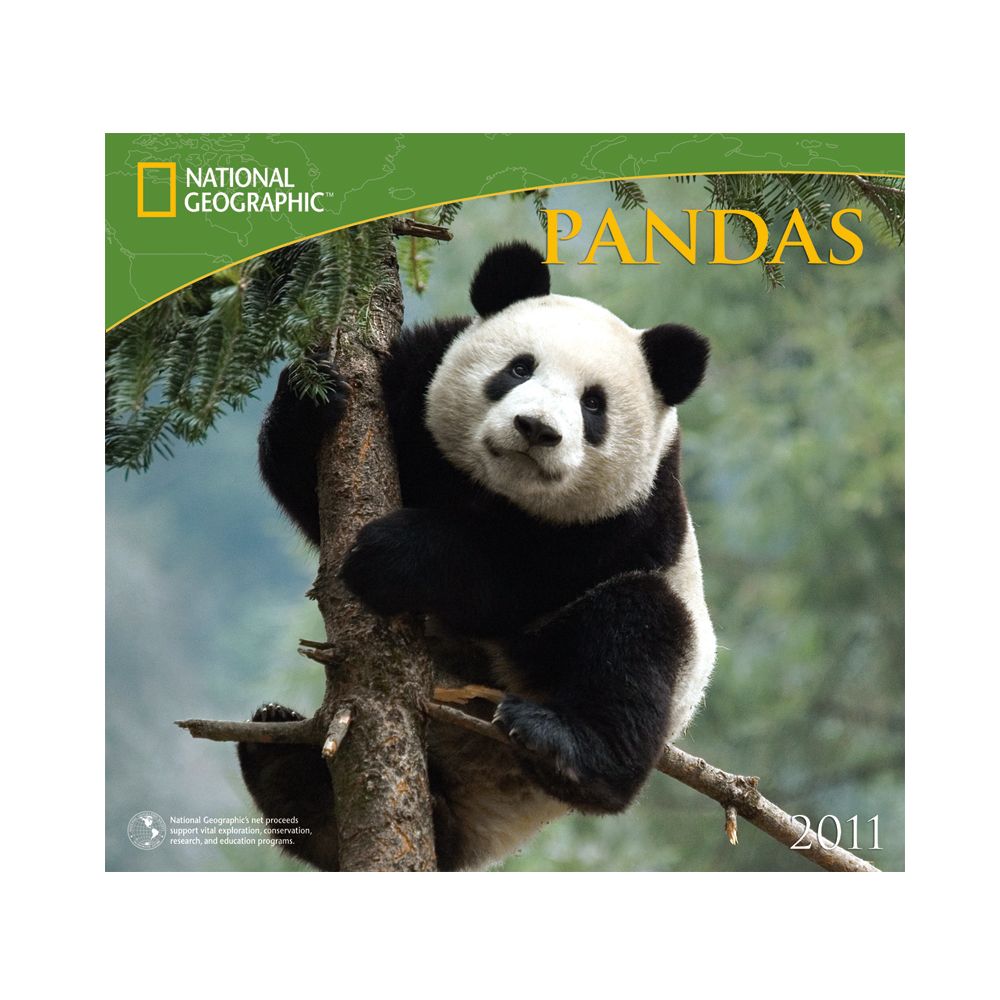 2011 National Geographic Pandas Wall Calendar