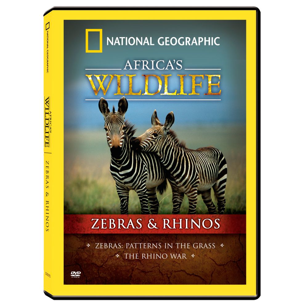 Africa's Wildlife Collection Zebras and Rhinos DVD