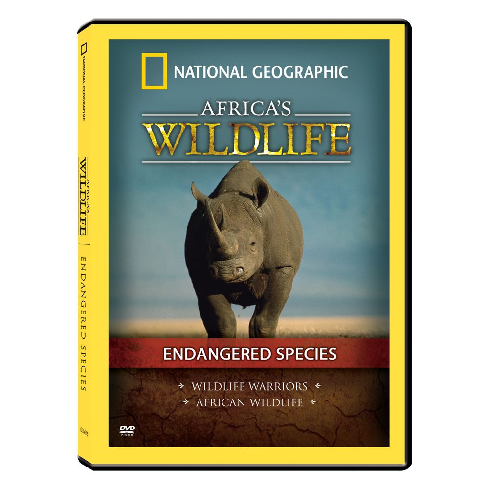 Africa's Wildlife Collection Endangered Species DVD
