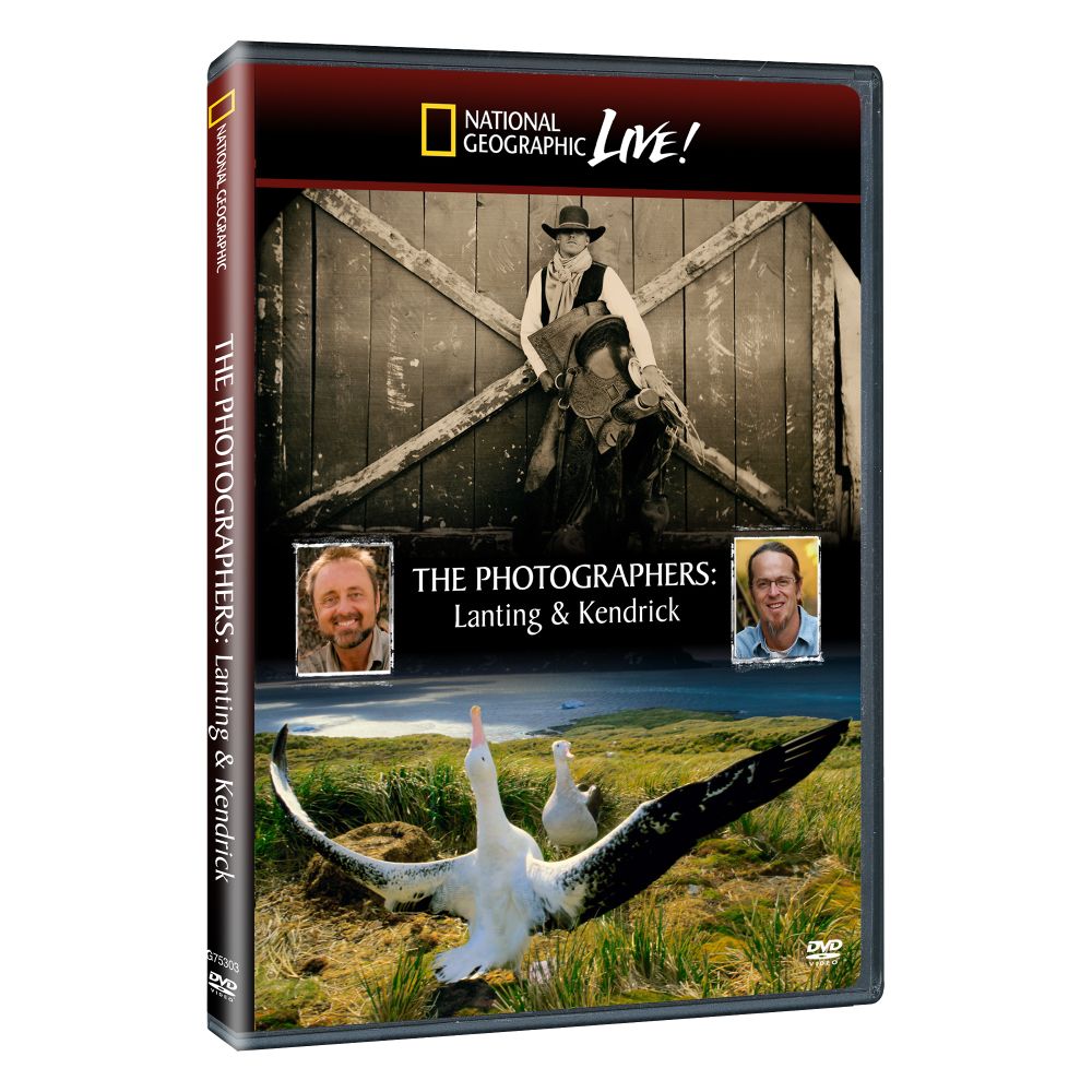 National Geographic Live! The Photographers: Lanting & Kendrick DVD