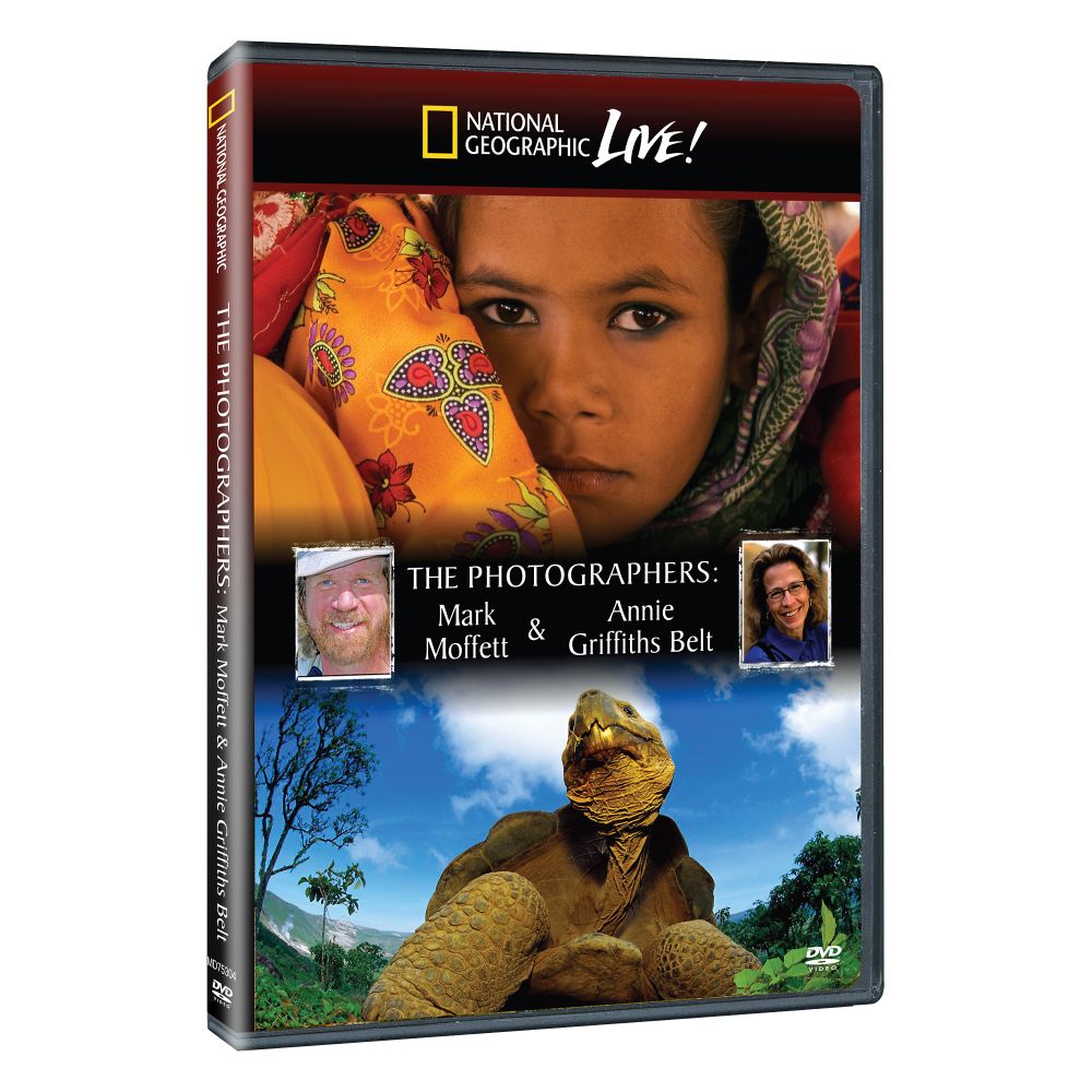 National Geographic Live! The Photographers: Mark Moffet & Annie Griffiths Belt DVD