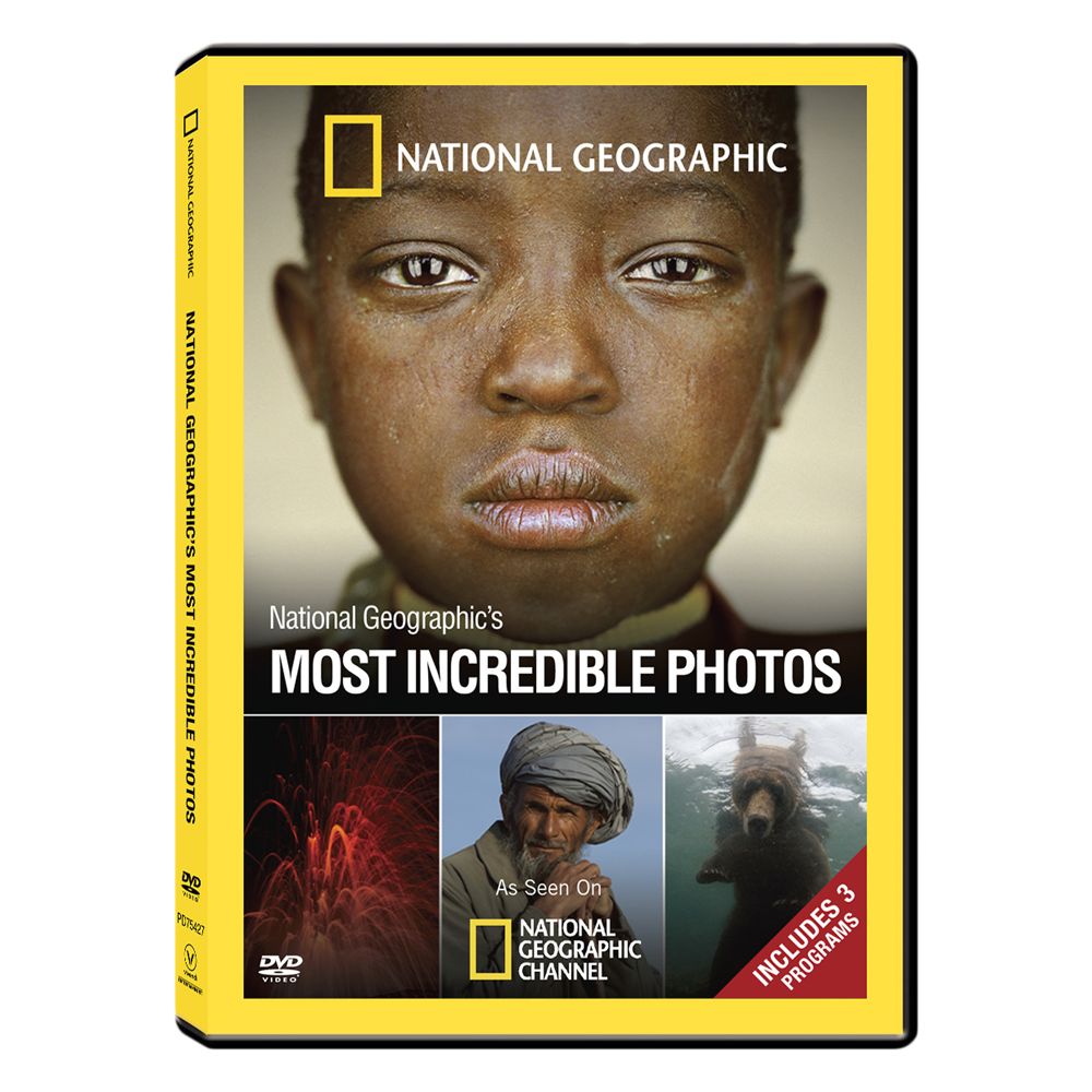 National Geographic's Most Incredible Photos DVD