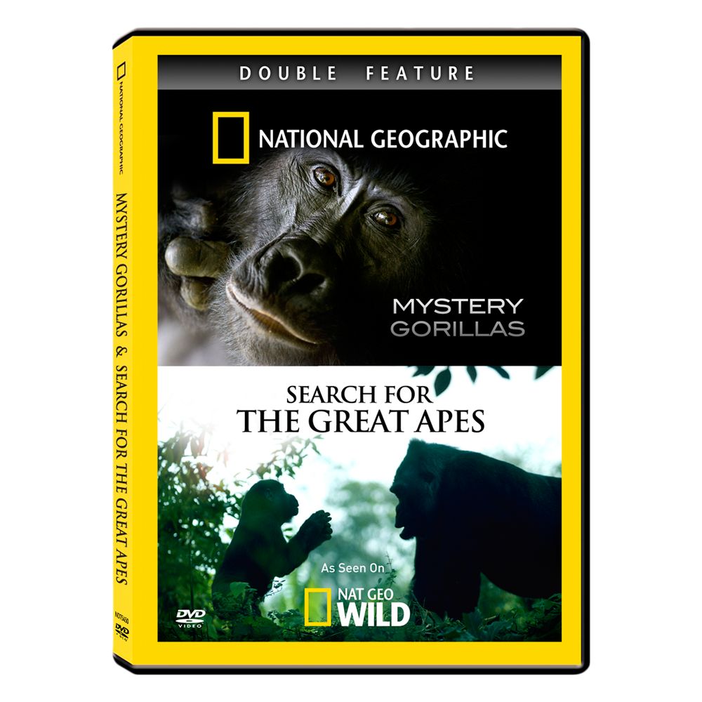 Mystery Gorillas & Search for the Great Apes DVD Double Feature