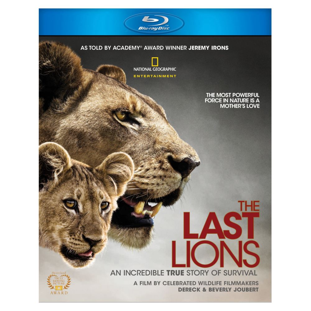 The Last Lions Blu-ray Disc