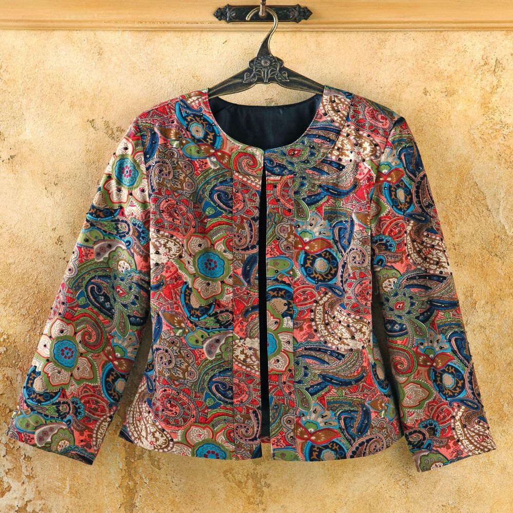 Shalimar Garden Paisley Jacket