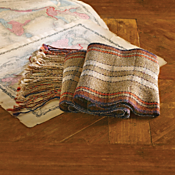 Bolivian Plaid Scarf